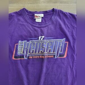 Chase Authentics Matt Kenseth Shirt Men‎ 3XL Short Sleeve Crown Purple READ